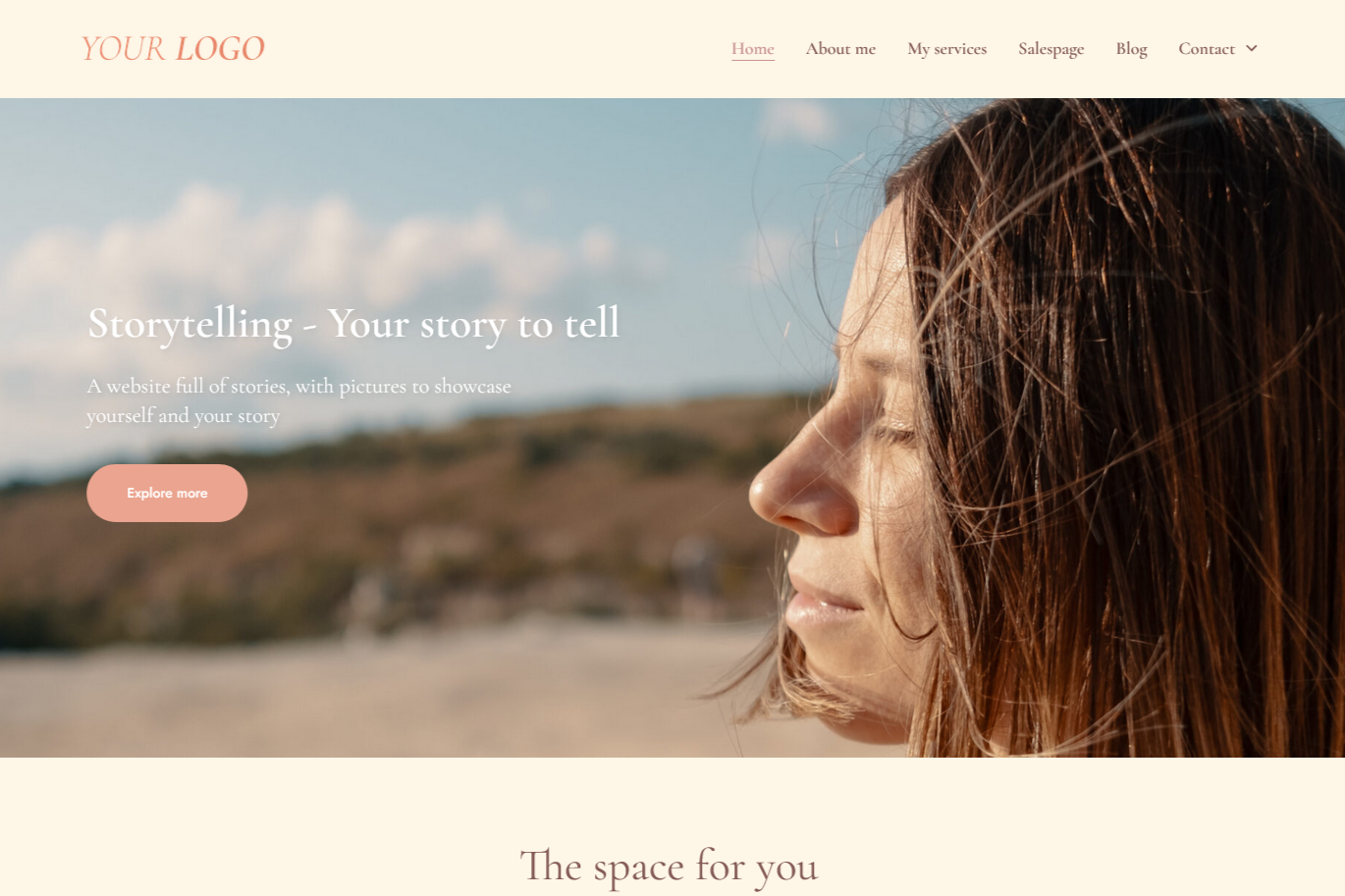 Storytelling - DIY Wordpress website